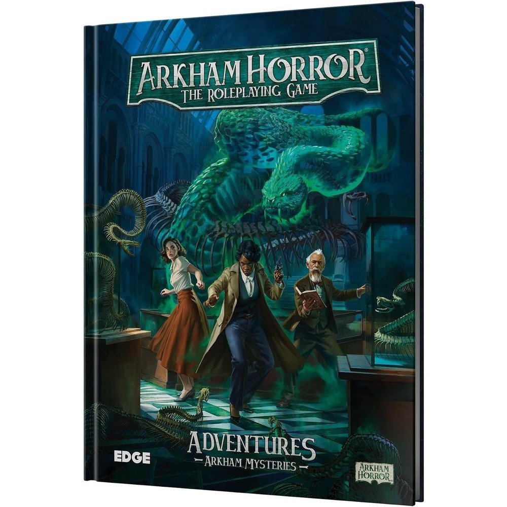 Asmodee Arkham Horror RPG: Arkham Mysteries Adventure Book 2-6 Players 14+ NEW!